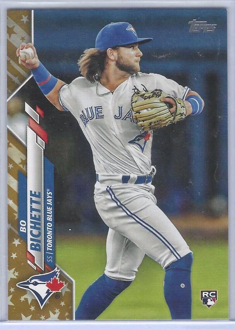 BO BICHETTE 2020 TOPPS SERIES ONE GOLD STAR PARALLEL ROOKIE RC #78
