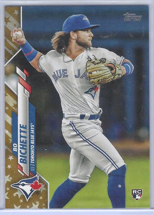 BO BICHETTE 2020 TOPPS SERIES ONE GOLD STAR PARALLEL ROOKIE RC #78