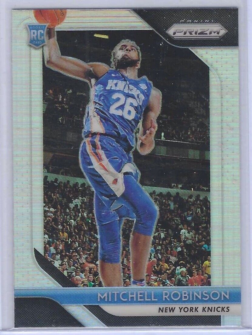 MITCHELL ROBINSON 2018-19 PANINI PRIZM SILVER PRIZM ROOKIE RC #227