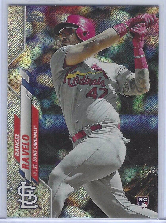 RANGEL RAVELO 2020 TOPPS SERIES TWO FOILBOARD PARALLEL ROOKIE RC #D 142/264