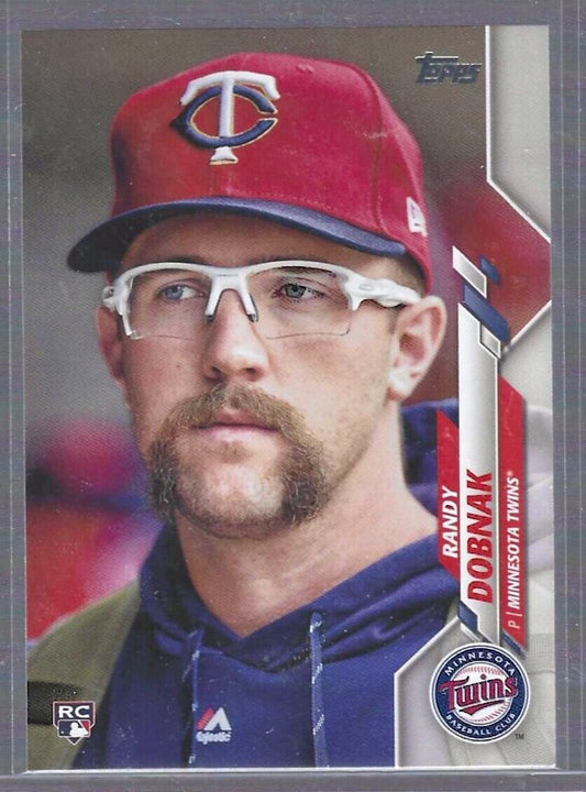 RANDY DOBNAK 2020 TOPPS SERIES TWO SP PHOTO VARIATION RC #464