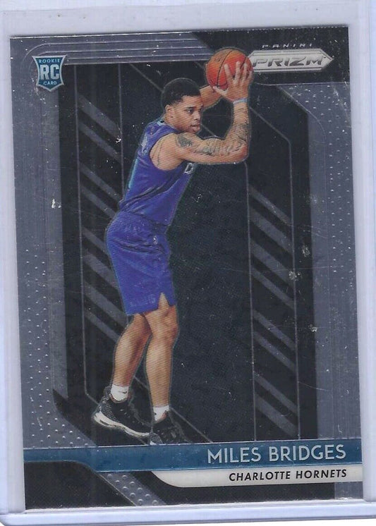MILES BRIDGES 2018-19 PANINI PRIZM ROOKIE RC #278