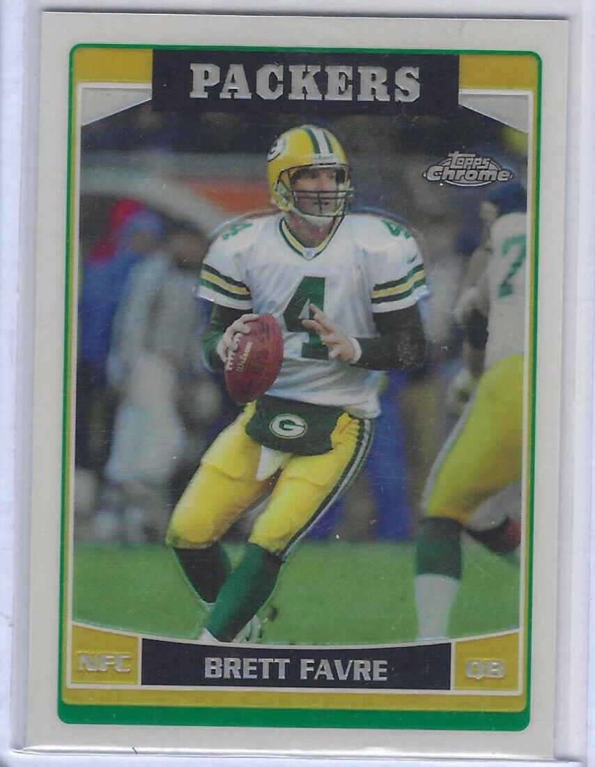 BRETT FAVRE 2006 TOPPS CHROME REFRACTOR #159