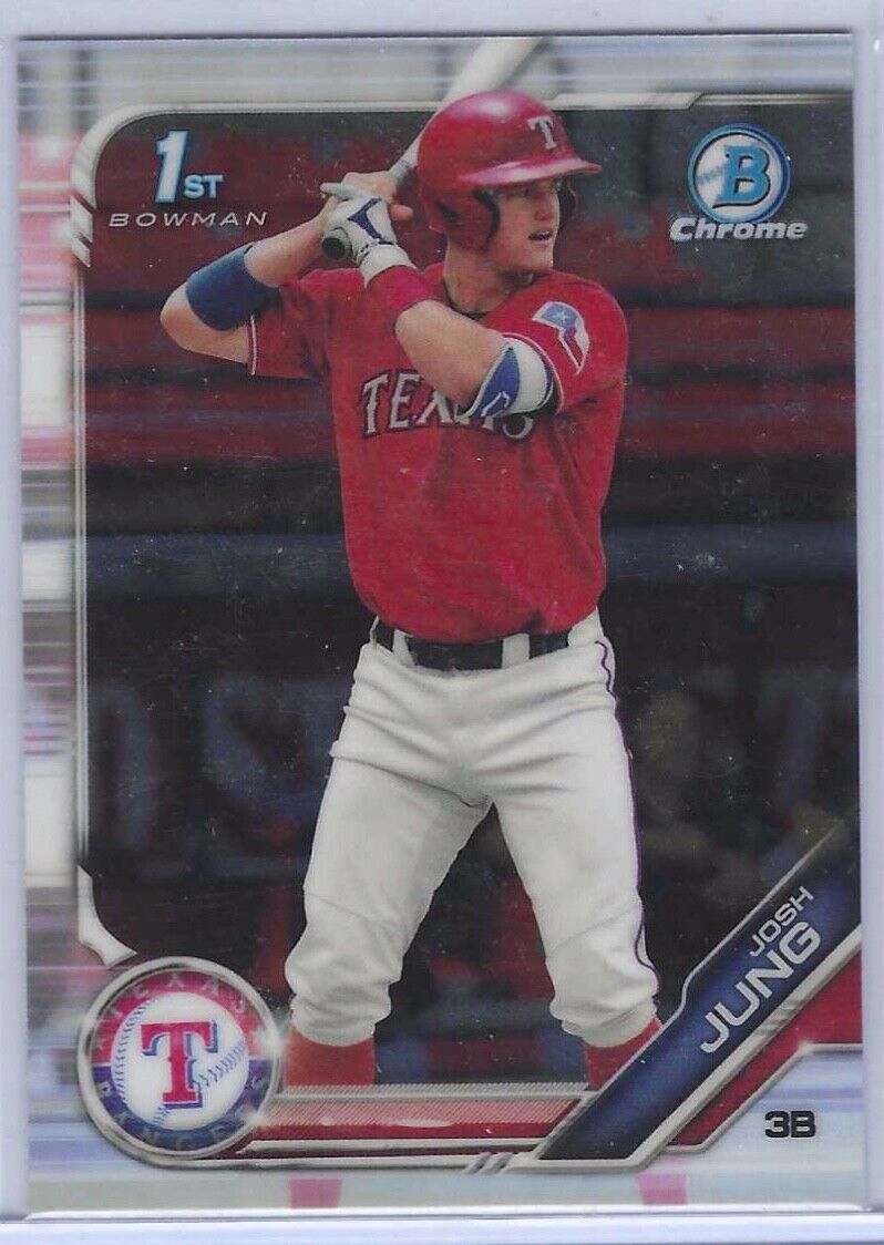 JOSH JUNG 2019 BOWMAN CHROME 1ST BOWMAN PROSPECT #BDC-7