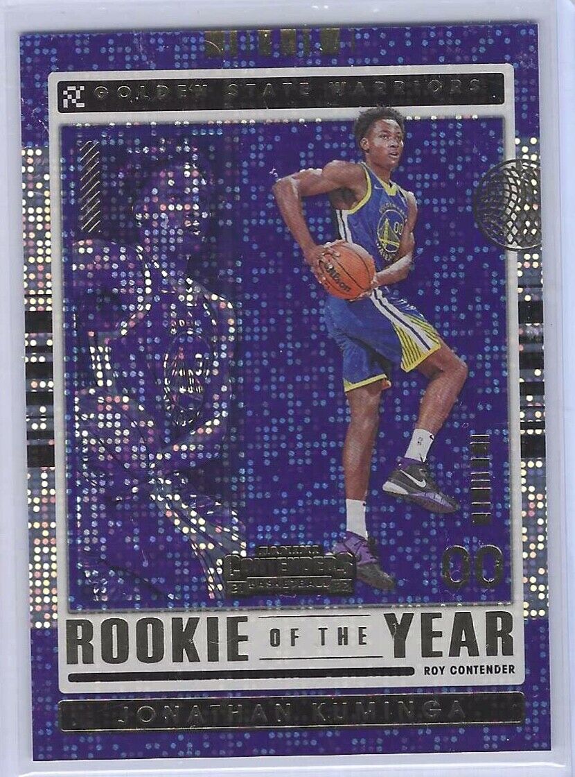JONATHAN KUMINGA 2021-22 PANINI CONTENDERS ROOKIE OF THE YEAR RC #7