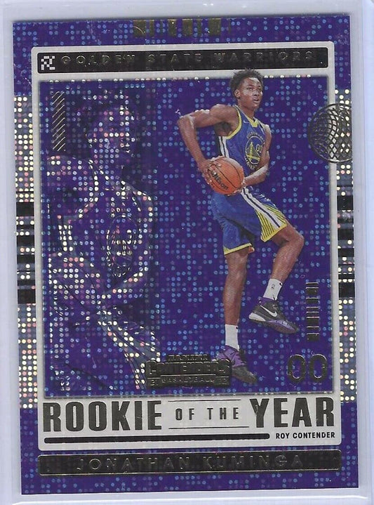 JONATHAN KUMINGA 2021-22 PANINI CONTENDERS ROOKIE OF THE YEAR RC #7