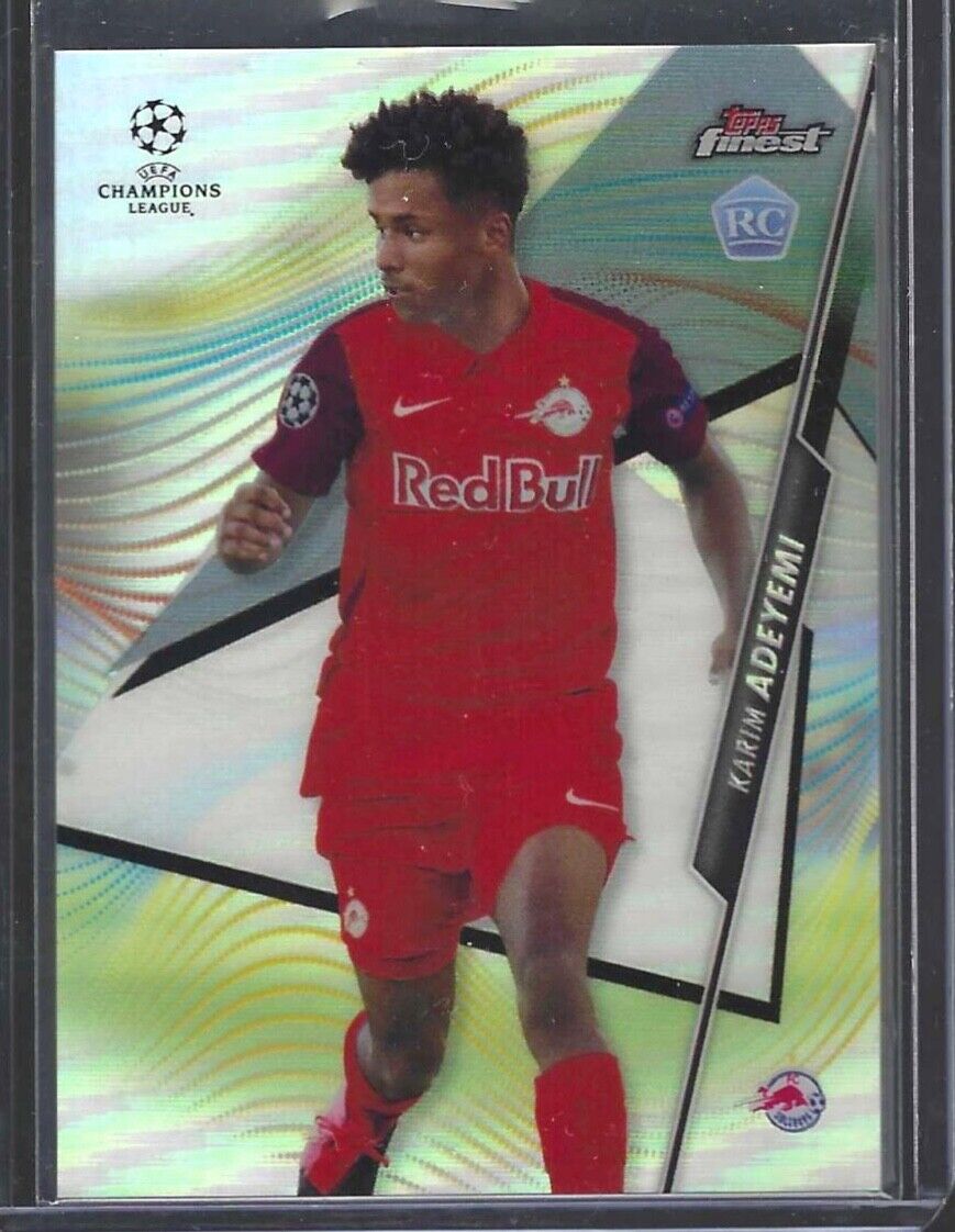 KARIM ADEYEMI 2020-21 TOPPS FINEST SILVER REFRACTOR ROOKIE RC #93