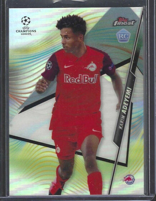 KARIM ADEYEMI 2020-21 TOPPS FINEST SILVER REFRACTOR ROOKIE RC #93