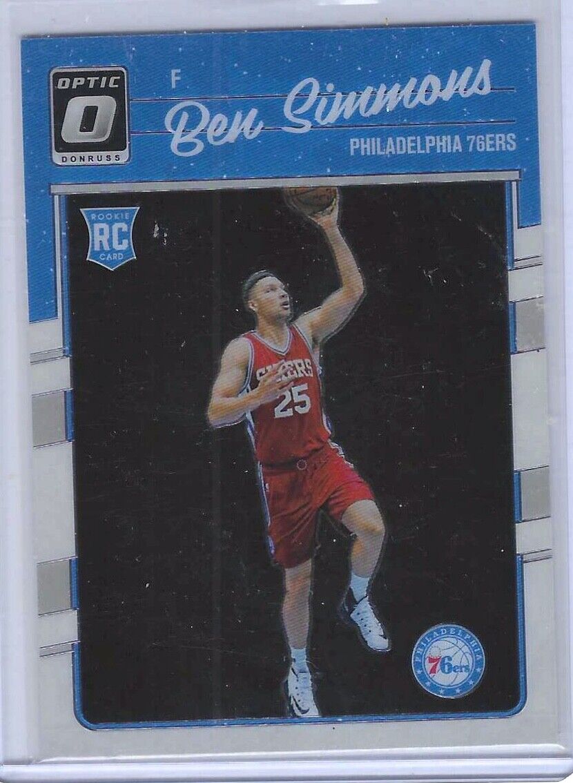 BEN SIMMONS 2016-17 PANINI DONRUSS OPTIC ROOKIE RC #151