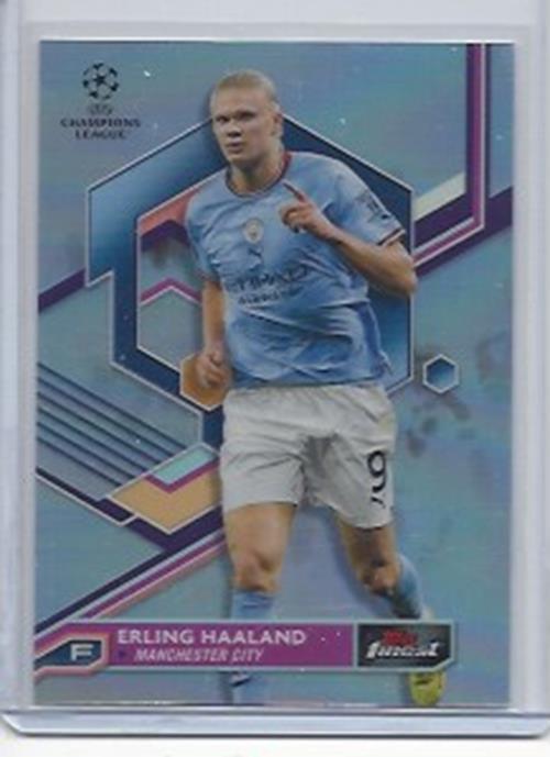 2022-23 TOPPS FINEST UCL CHAMPIONS LEAGUE REFRACTORS MESSI HAALAND PICK CHOOSE