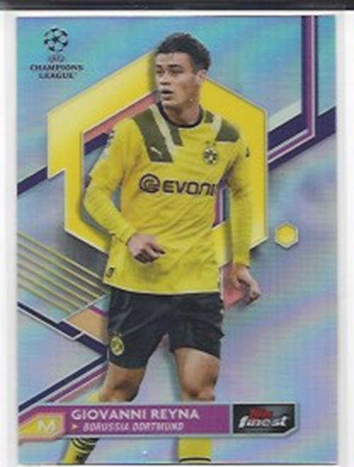 2022-23 TOPPS FINEST UCL CHAMPIONS LEAGUE REFRACTORS MESSI HAALAND PICK CHOOSE
