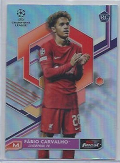 2022-23 TOPPS FINEST UCL CHAMPIONS LEAGUE REFRACTORS MESSI HAALAND PICK CHOOSE