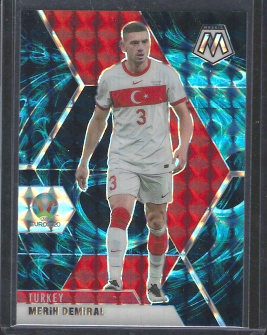 MERIH DEMIRAL 2020-21 PANINI MOSAIC EURO TURKEY GENESIS PRIZM SP #99