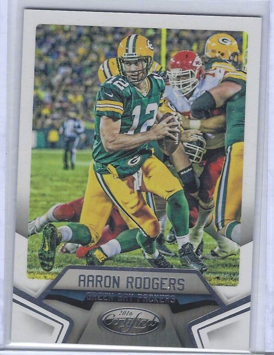 AARON RODGERS 2016 PANINI CERTIFIED WHITE FOIL #D 350/499