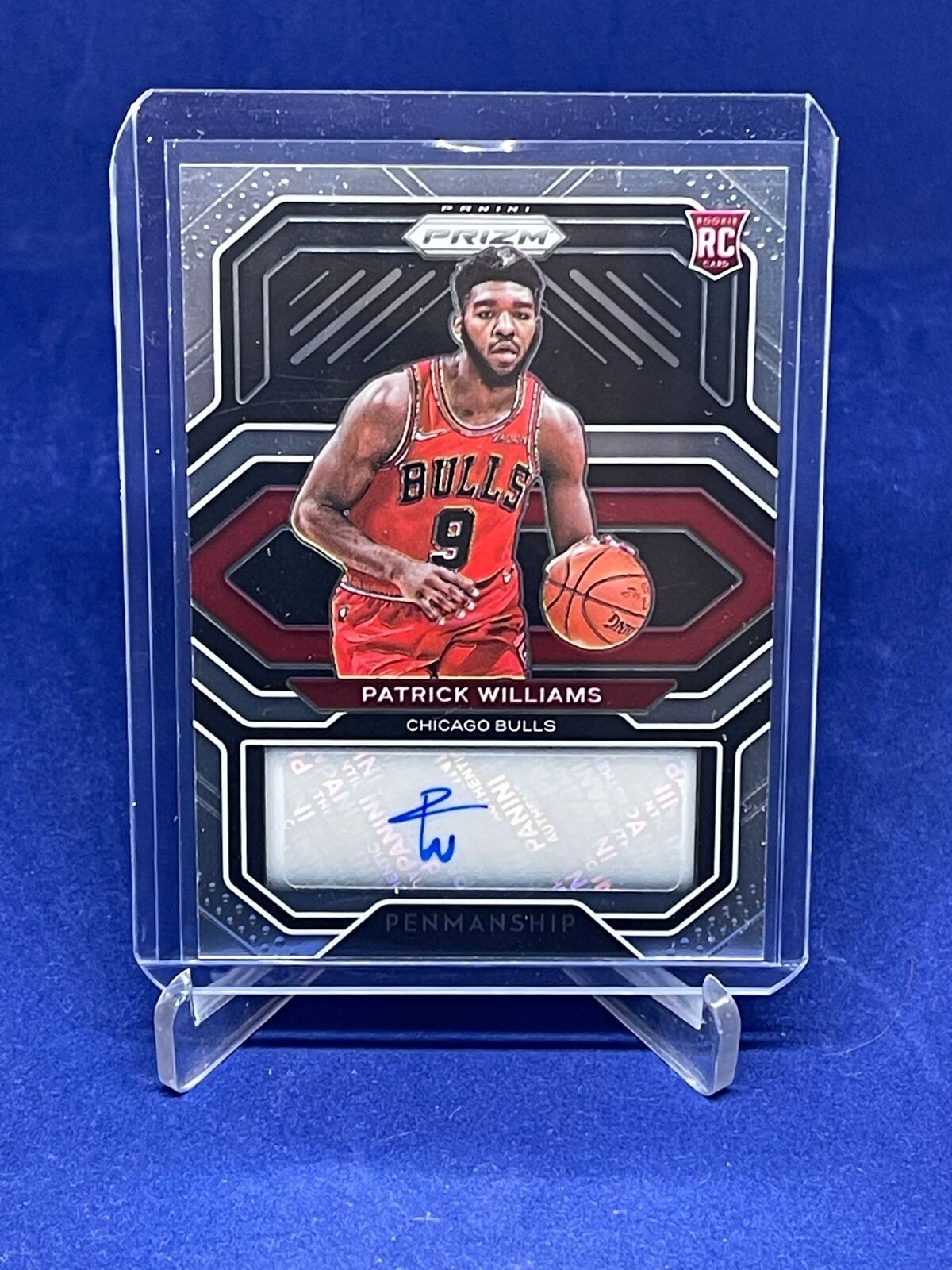 PATRICK WILLIAMS 2020-21 PANINI PRIZM PENMANSHIP AUTO ROOKIE RC