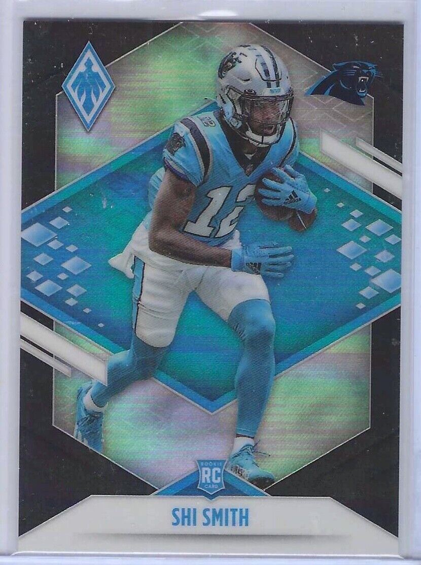 SHI SMITH 2021 PANINI PHOENIX BLACK PRIZM ROOKIE RC #D 04/10