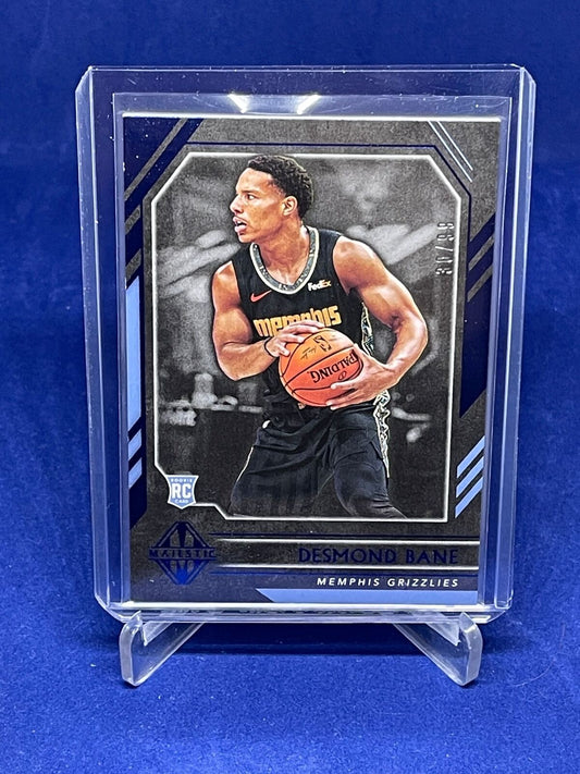 DESMOND BANE 2020-21 PANINI CHRONICLES MAJESTIC BLUE ROOKIE RC #D 30/99
