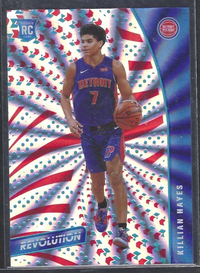 KILLIAN HAYES 2020-21 PANINI REVOLUTION SUNBURST ROOKIE RC #D 05/75