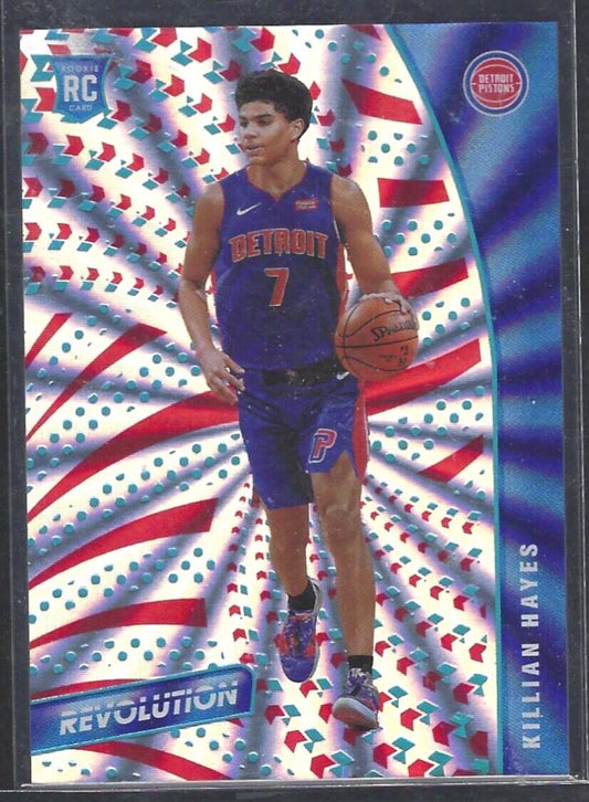 KILLIAN HAYES 2020-21 PANINI REVOLUTION SUNBURST ROOKIE RC #D 05/75
