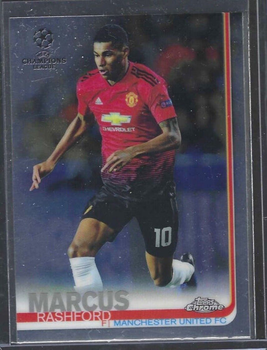 MARCUS RASHFORD 2018-19 TOPPS CHROME UEFA ROOKIE RC #68