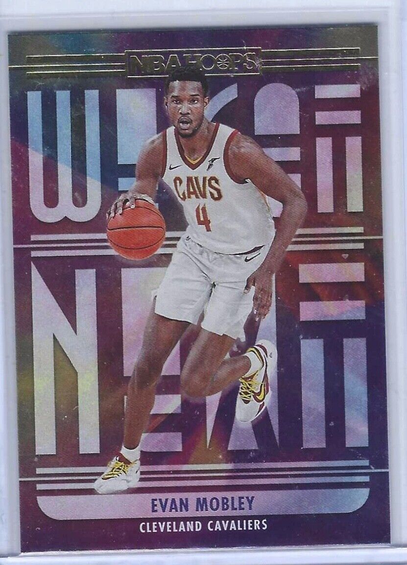 EVAN MOBLEY 2021-22 NBA HOOPS FOIL WE GOT NEXT INSERT HOLO RC #3