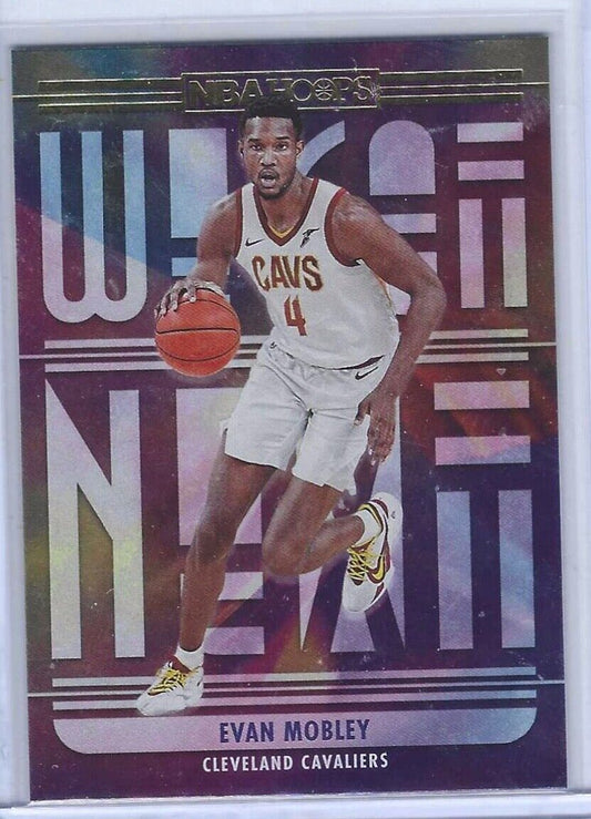 EVAN MOBLEY 2021-22 NBA HOOPS FOIL WE GOT NEXT INSERT HOLO RC #3