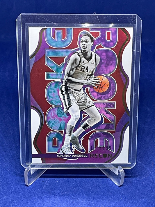 DEVIN VASSELL 2020-21 PANINI RECON ROOKIE RED RC #D 133/199