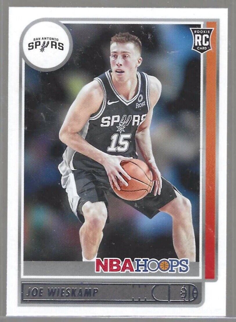 JOE WIESKAMP 2021-22 NBA HOOPS RED BACK SP ROOKIE RC #245