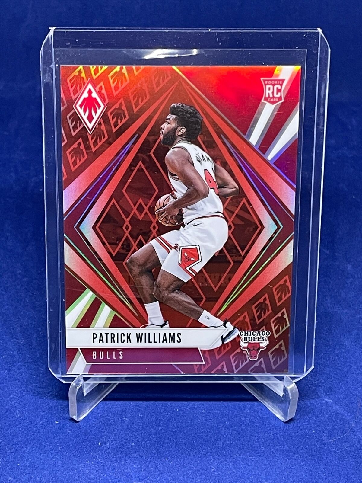 PATRICK WILLIAMS 2020-21 PANINI CHRONICLES PHOENIX RED PRIZM ROOKIE RC #D 42/149