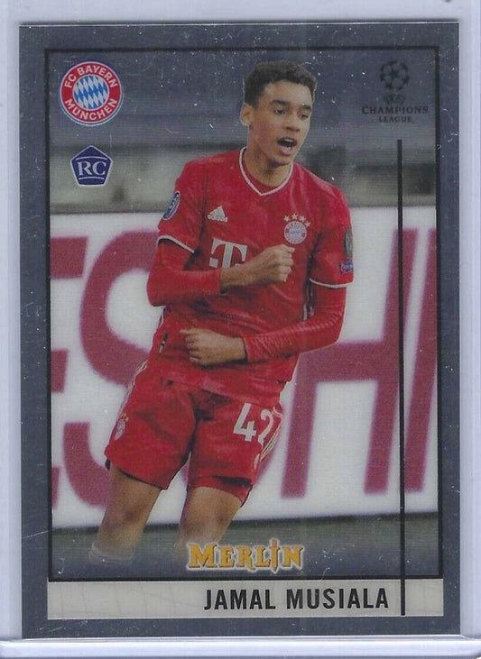 JAMAL MUSIALA 2020-21 TOPPS MERLIN ROOKIE RC #73