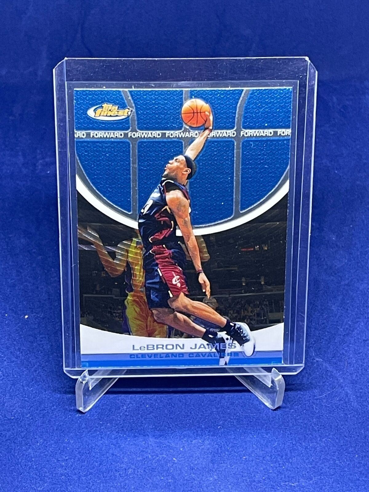 LEBRON JAMES 2005-06 TOPPS FINEST #85