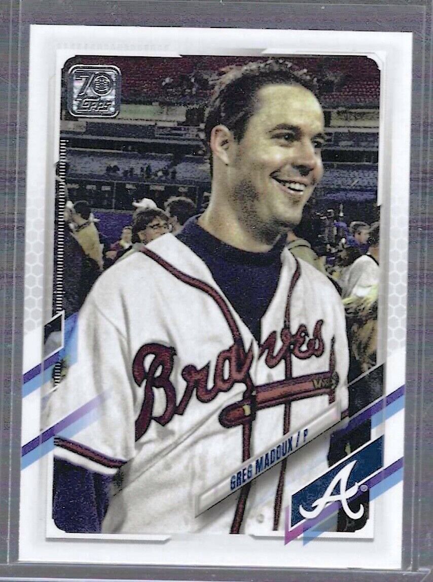 GREG MADDUX 2021 TOPPS UPDATE SERIES SP PHOTO VARIATION #US134