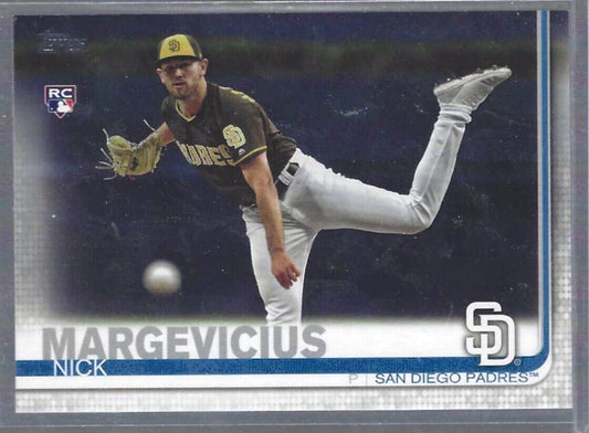 NICK MARGEVICIUS 2019 TOPPS UPDATE SERIES SP PHOTO VARIATION RC #US249