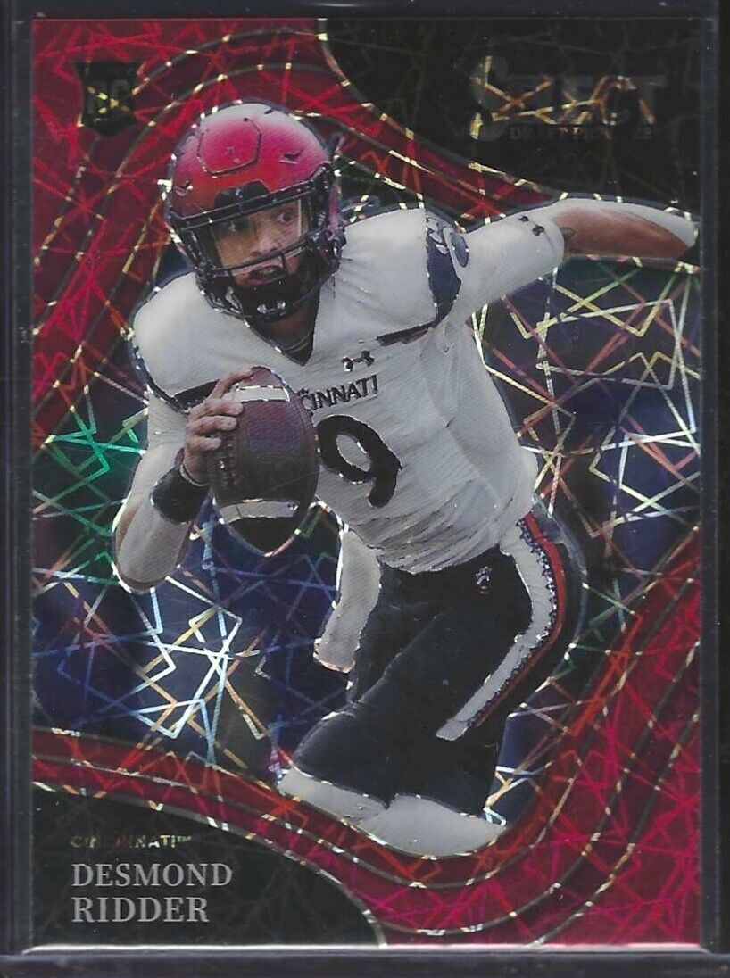 DESMOND RIDDER 2022 PANINI SELECT FIELD LEVEL RED LAZER PRIZM RC #115