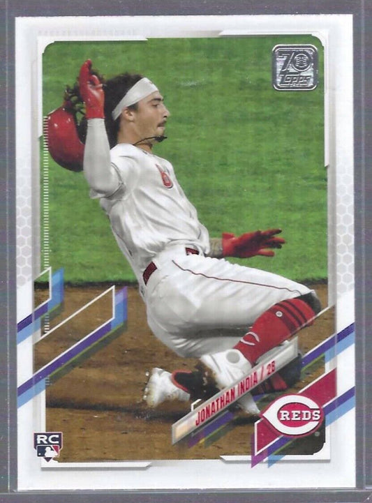 JONATHAN INDIA 2021 TOPPS UPDATE SERIES SP PHOTO VARIATION RC #US286