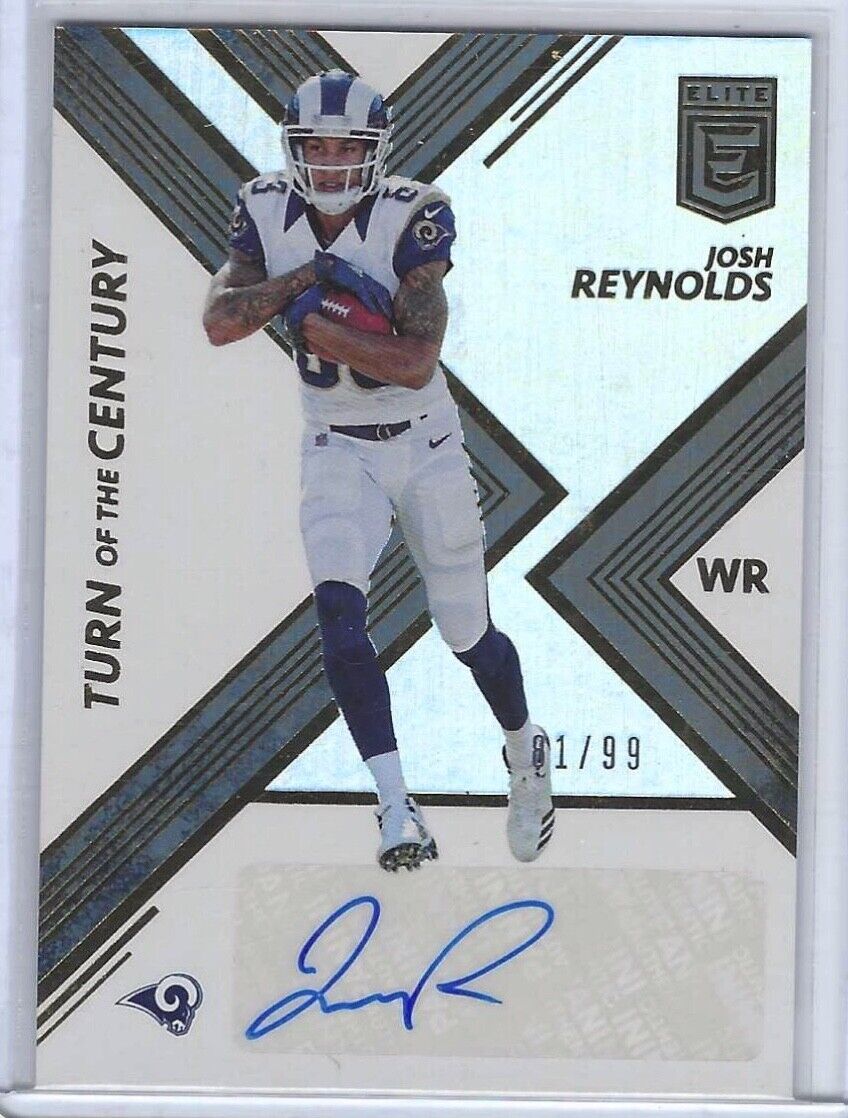 JOSH REYNOLDS 2017 PANINI DONRUSS ELITE TURN OF THE CENTURY AUTO RC #D 81/99