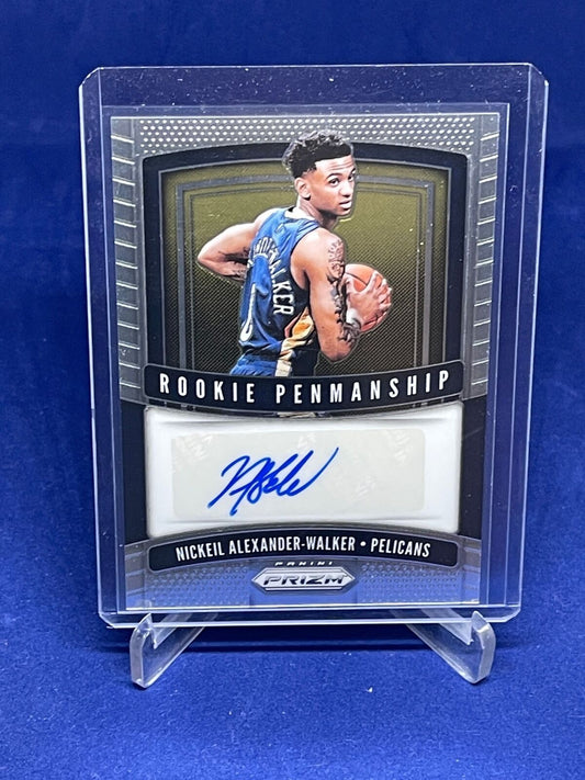 NICKEIL ALEXANDER WALKER 2019-20 PANINI PRIZM ROOKIE PENMANSHIP AUTO RC