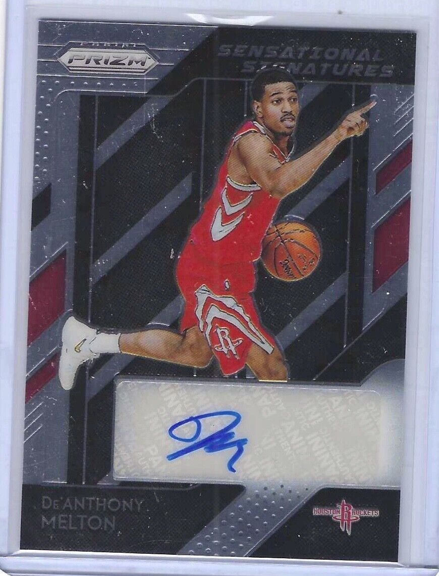 DE'ANTHONY MELTON 2018-19 PANINI PRIZM SENSATIONAL SIGNATURES AUTO RC #SS-DML