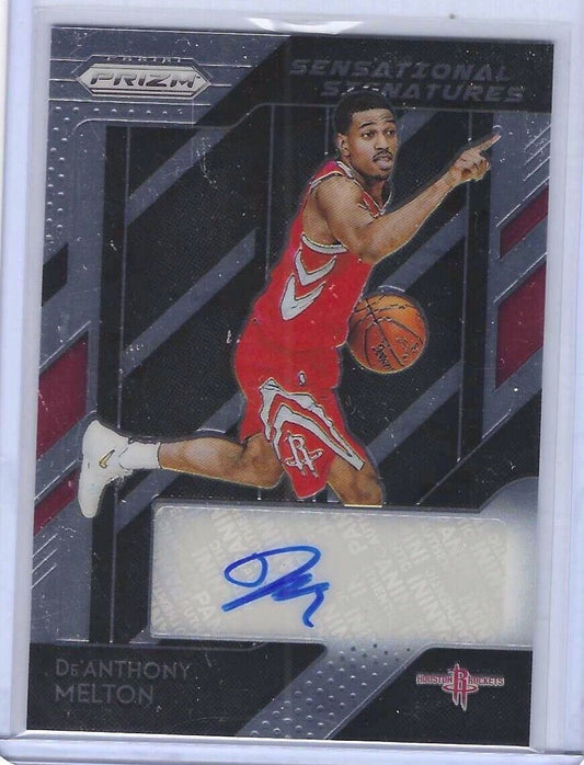 DE'ANTHONY MELTON 2018-19 PANINI PRIZM SENSATIONAL SIGNATURES AUTO RC #SS-DML