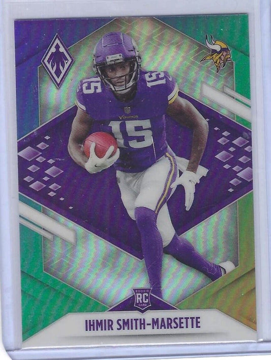 IHMIR SMITH-MARSETTE 2021 PANINI PHOENIX COLOR BURST PRIZM SP ROOKIE RC #140