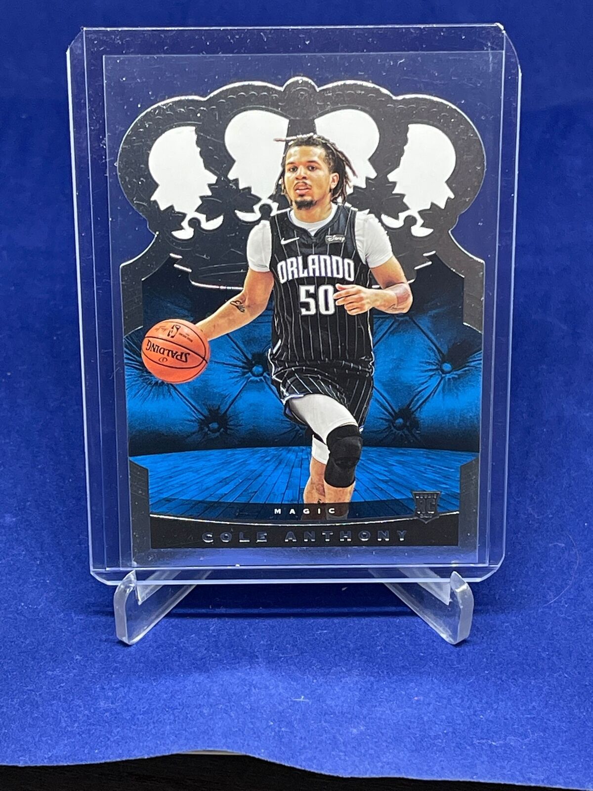COLE ANTHONY 2020-21 PANINI CROWN ROYALE DIE CUT ROOKIE RC #95