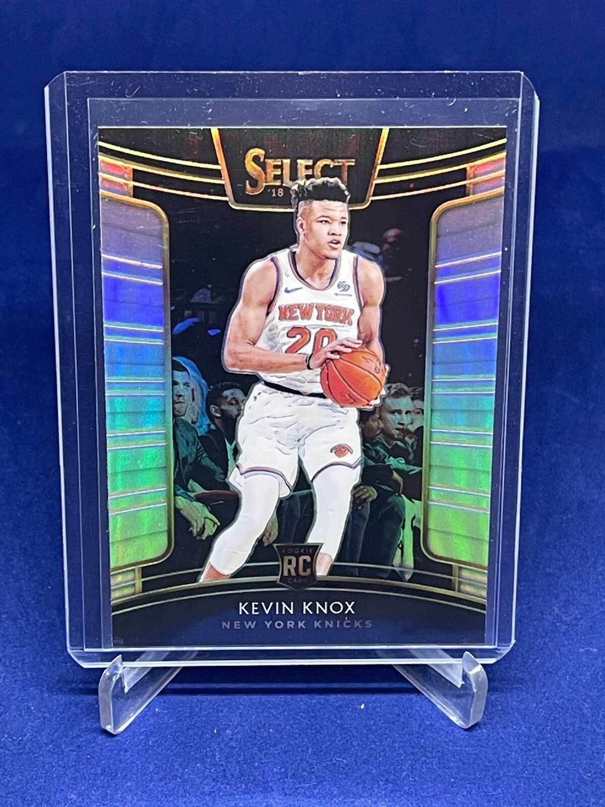 KEVIN KNOX 2018-19 PANINI SELECT CONCOURSE SILVER PRIZM ROOKIE RC #85