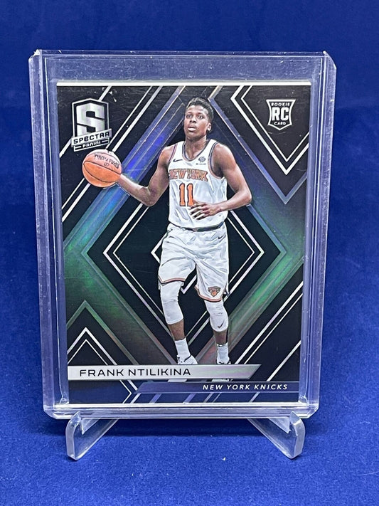 FRANK NTILIKINA 2017-18 PANINI SPECTRA SILVER PRIZM ROOKIE RC #55