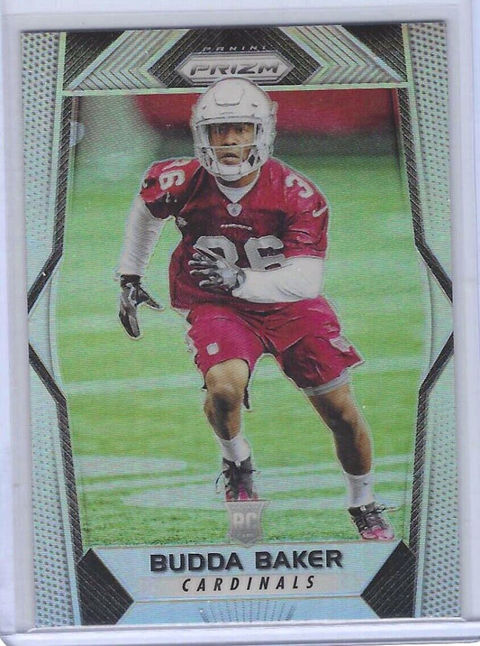 BUDDA BAKER 2017 PANINI PRIZM SILVER PRIZMS TRUE ROOKIE RC #256