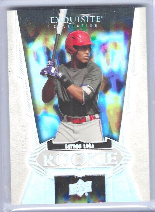 BAYRON LORA 2021 UPPER DECK EXQUISITE COLLECTION ROOKIE RC #D 093/149