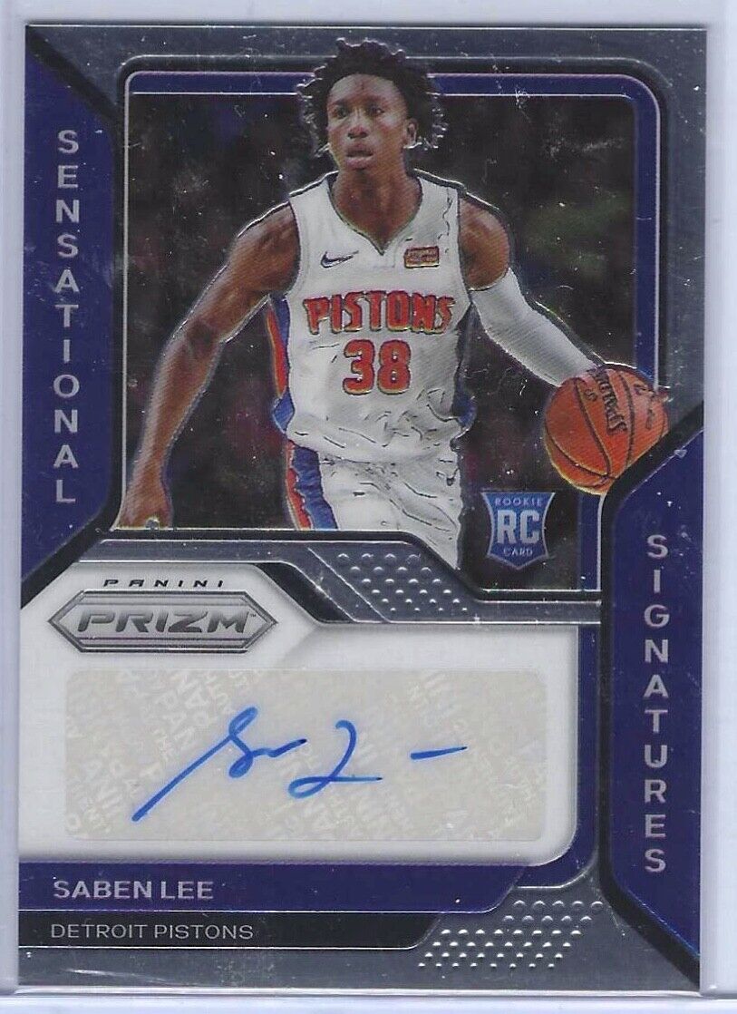 SABEN LEE 2020-21 PANINI PRIZM SENSATIONAL SIGNATURES ROOKIE AUTO RC #SS-SLE