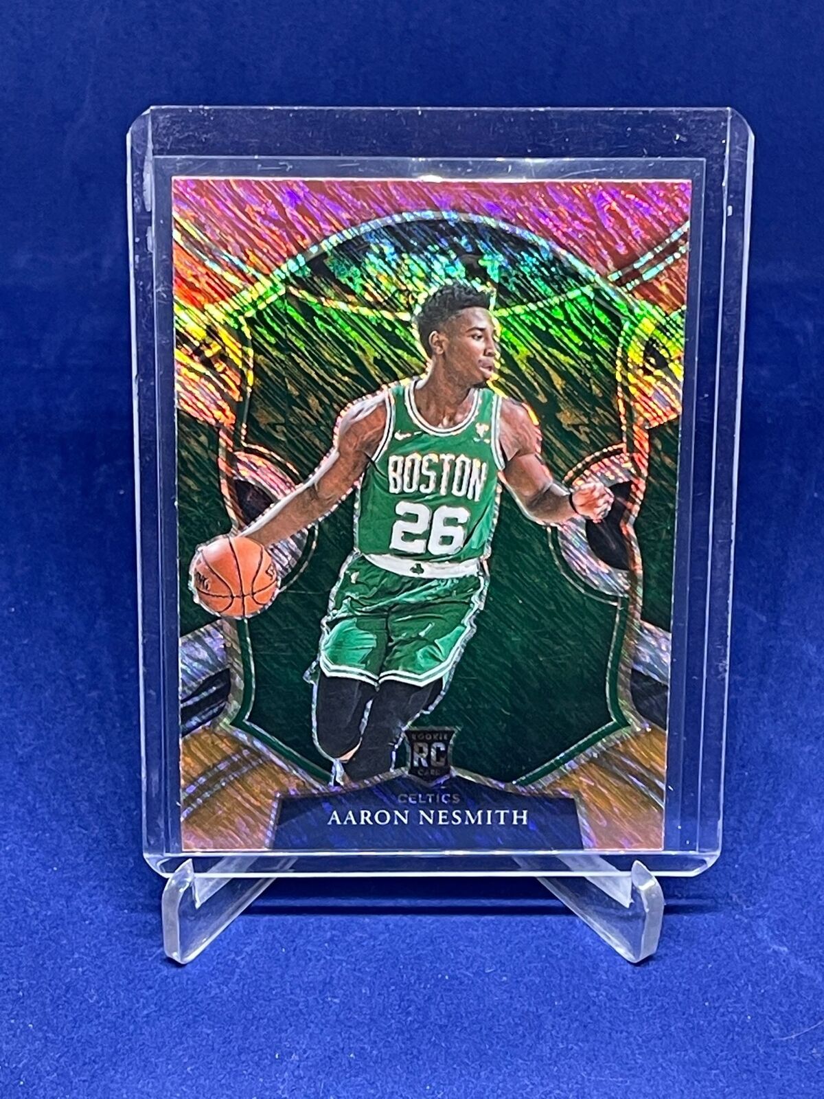 AARON NESMITH 2020-21 PANINI SELECT CONCOURSE SHIMMER PRIZM ROOKIE RC #74