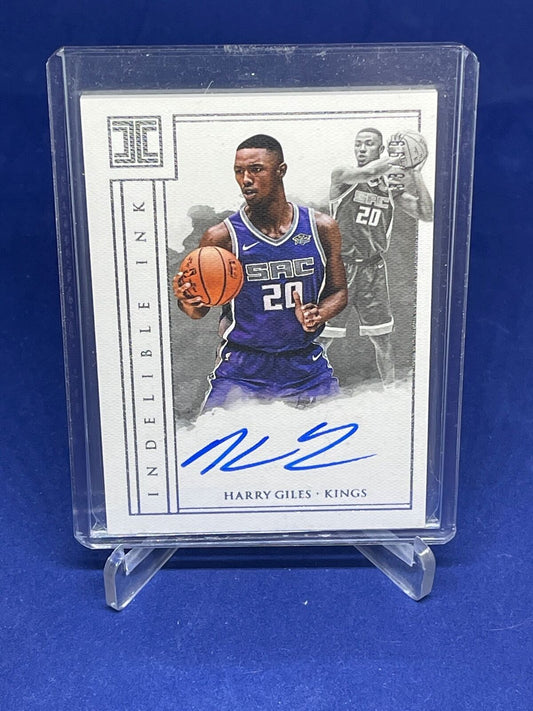 HARRY GILES 2017-18 PANINI IMPECCABLE INDELIBLE INK AUTO RC #D 33/99