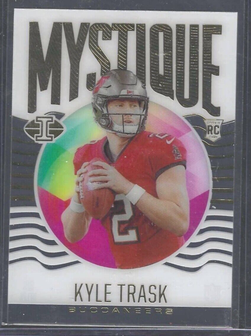 KYLE TRASK 2021 PANINI ILLUSIONS MYSTIQUE ACETATE INSERT ROOKIE RC #MY-9