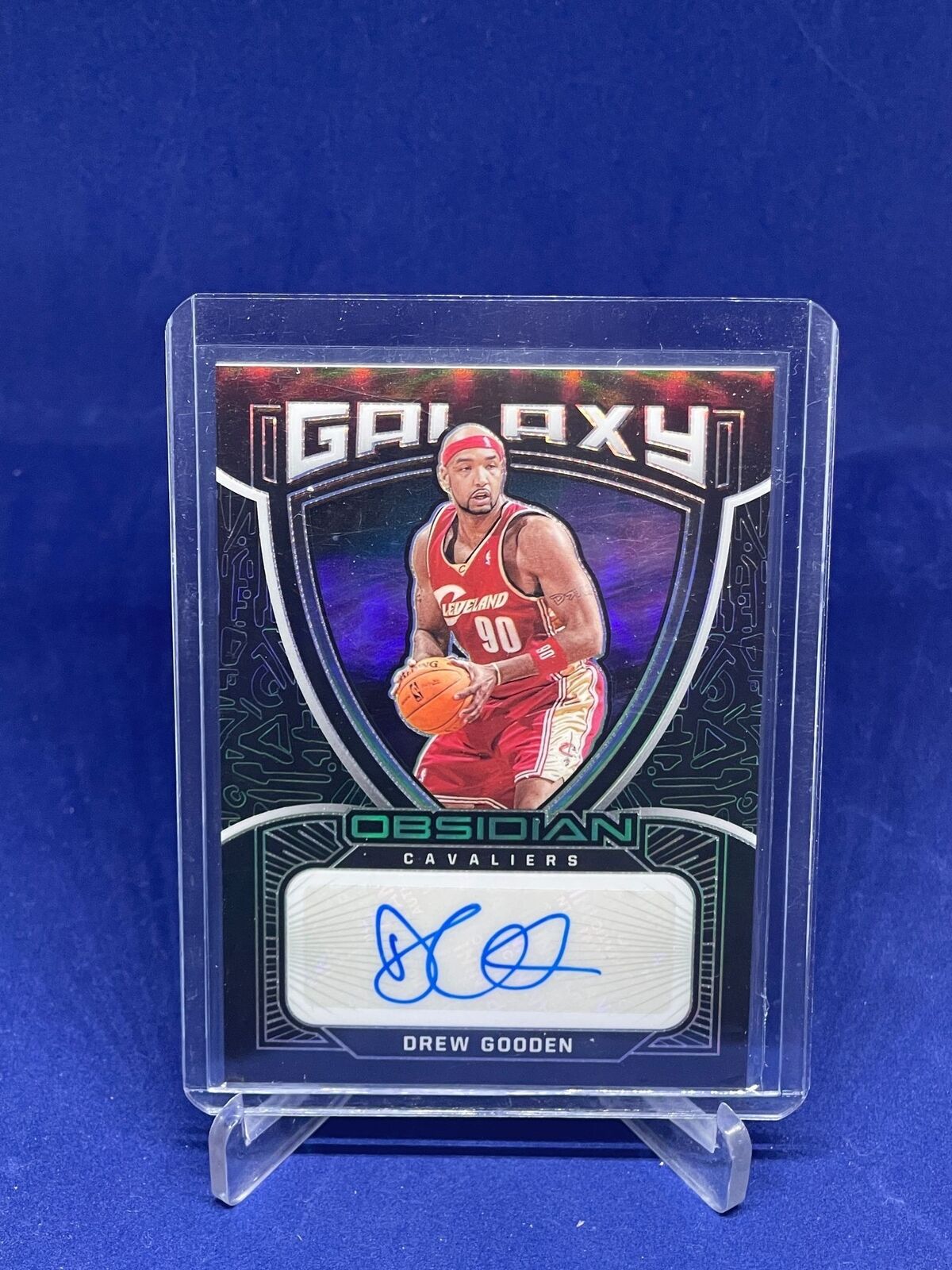 DREW GOODEN 2020-21 PANINI OBSIDIAN GALAXY AUTO #D 101/149